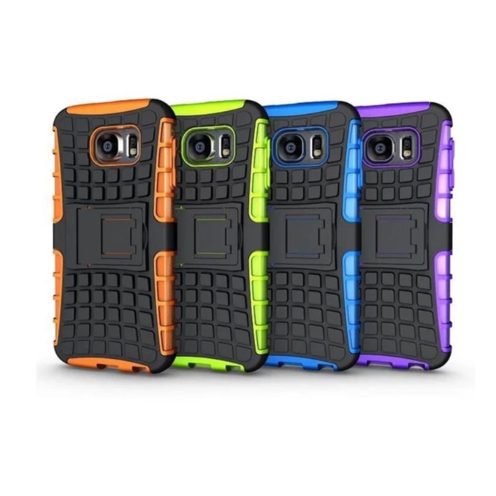 NEW GALAXY S6 Dual Layer Case Rugged Tough Tire Grip